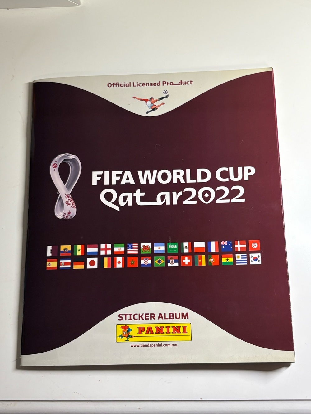 Panini FIFA World Cup Qatar 2022 Maroon Sticker Album